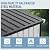 AirWire 14x10 FT Outdoor Metal Storage Shed with Window, Heavy-Duty Galvanized Steel Tool Shed with Lockable Doors, Waterproof Garden Shed for Backyard, Patio, Lawn, Black