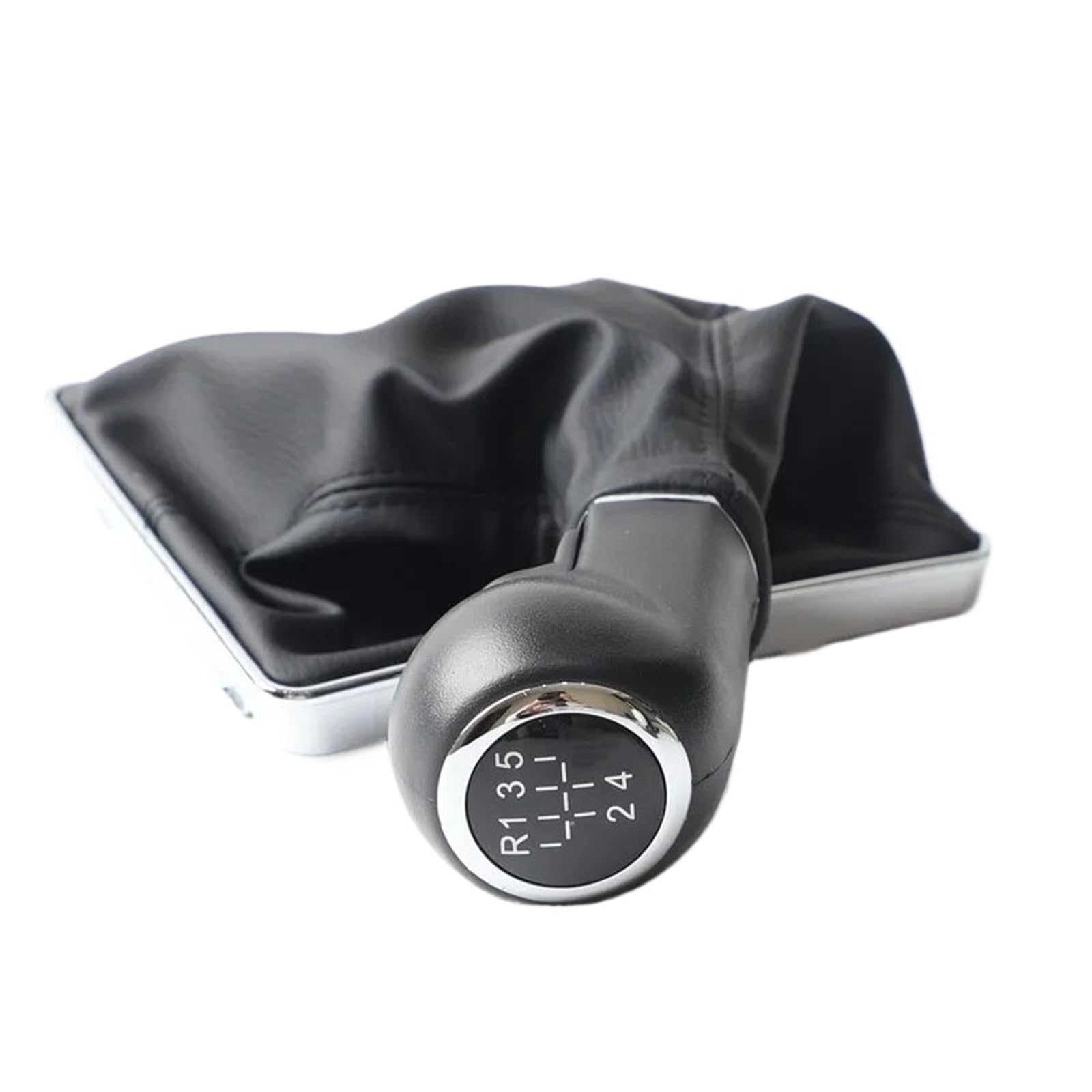 Xzcvtyw 5 Speed Gear Shift Knob Lever Shifter 5 6 Speed With Pu Gaiter Boot Cover For Opel For Astra Iii H 1.6 Vauxhall 2004-2010 Car Speed Shifter Knob Car Gear Shift Knob Head(5 Speed)