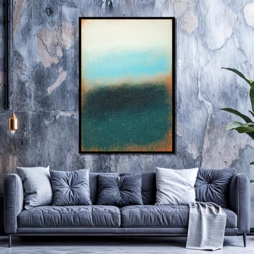 Tableau abstrait texturé sur toile déco murale moderne 60x90