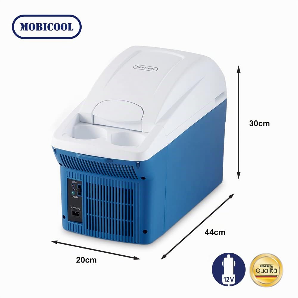 Mobicool MT08 - Frigorifero Portatile Termoelettrico / Box Riscaldante, 8 L, 12 V per Auto, Camion
