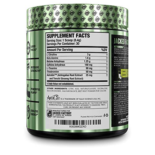 NITROSURGE Pre Workout Supplement - Endless Energy, Instant Strength Gains, Clear Focus, Intense Pumps - Nitric Oxide Booster & Preworkout Powder with Beta Alanine - 30 Servings, Cherry Limeade - Image 3