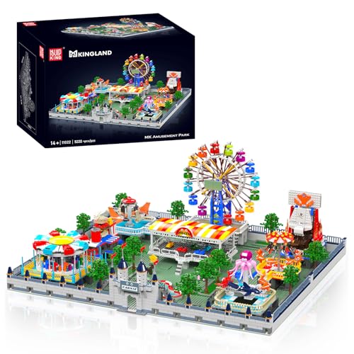 Mould King 11022 Technique Parc d'attractions jouet – Kit de construction réaliste pour enfants...