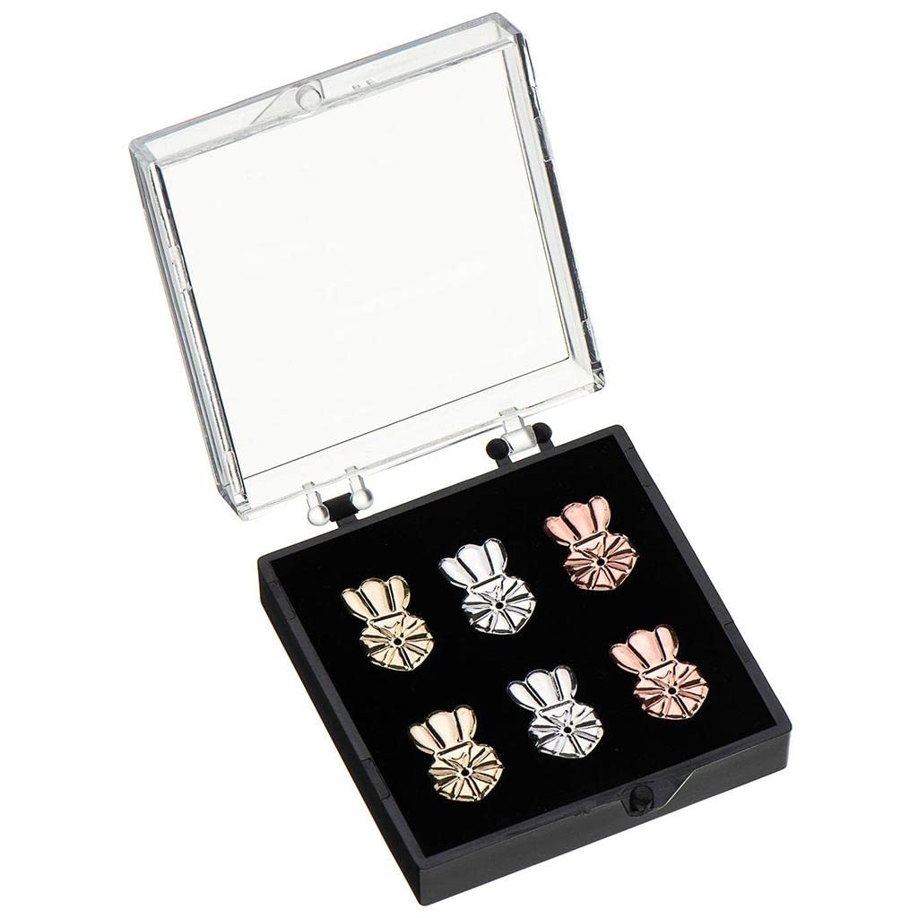 Moxic 3pcs Earring Backs Multicolor Copper Earring Lifter for Earring Support Girl