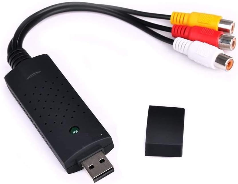 EasyCap USB 2.0 Capture Card Video TV DVD VHS Audio Capture Card 3 in 1 VHS to DVD Adapter Converter PC PS3 XBOX for win 7 8 32 64