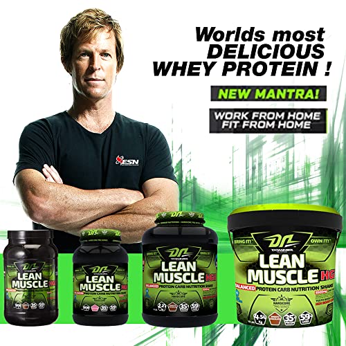 Image of DN Domin8r Nutrition DN Lean Muscle Mass Gainer | Protein Carb Nutrition Shake Whey Protein, 25g Protein Per Serving | Sports Nutrition (Smooth Chocolate, 10LBS 4.53Kg)