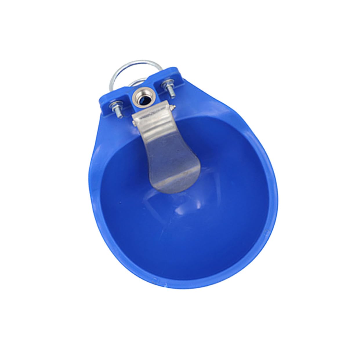 Abbeveratoio per Mucche e Cavalli in Plastica Resistente, Grande Ciotola D’acqua Automatica per Bestiame Agricolo, Adatto per Bovini, Capre e Animali da Fattoria