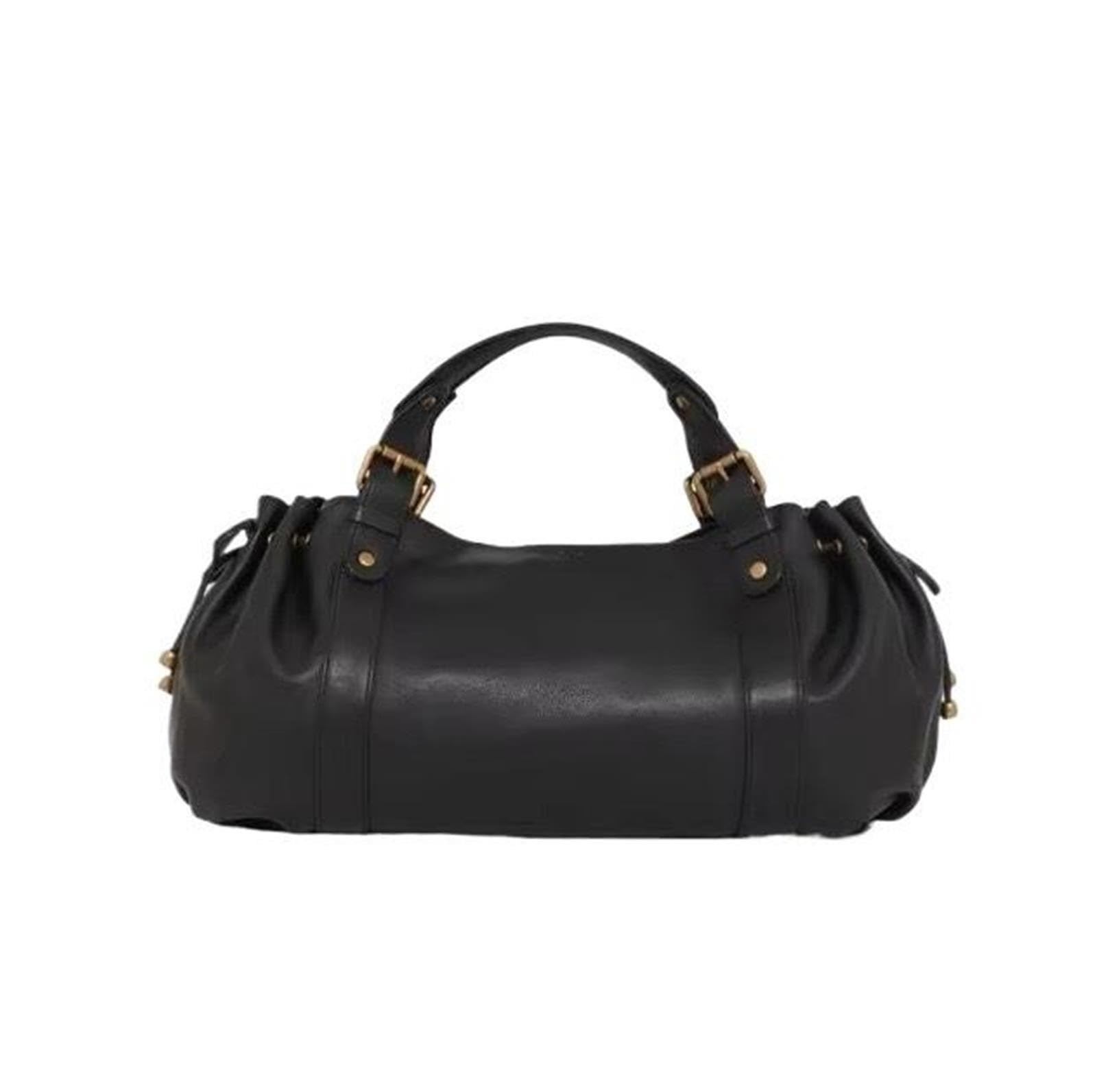 Bolso Tote de Cuero Suave con cordón for Mujer