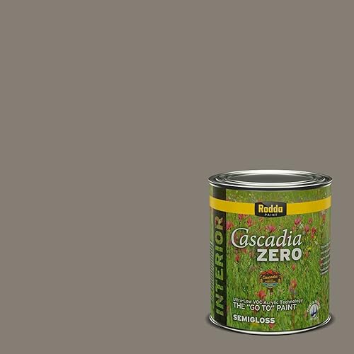 Vista 122 de Rodda Paint CASCADIA ZERO - Pintura e imprimación para interiores con bajo contenido de compuestos orgánicos volátiles (COV) en uno, cuarto de Sello