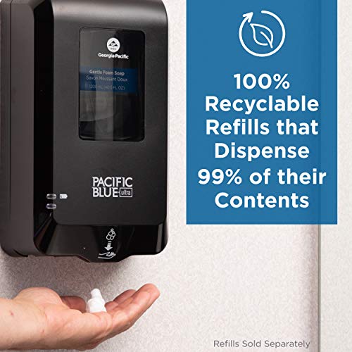 Georgia-Pacific-53590 Pro Pacific Blue Ultra Automated Soap Dispenser, 1, Black #TOP6