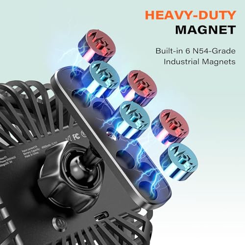 A2C Magnetic Golf Cart Fan