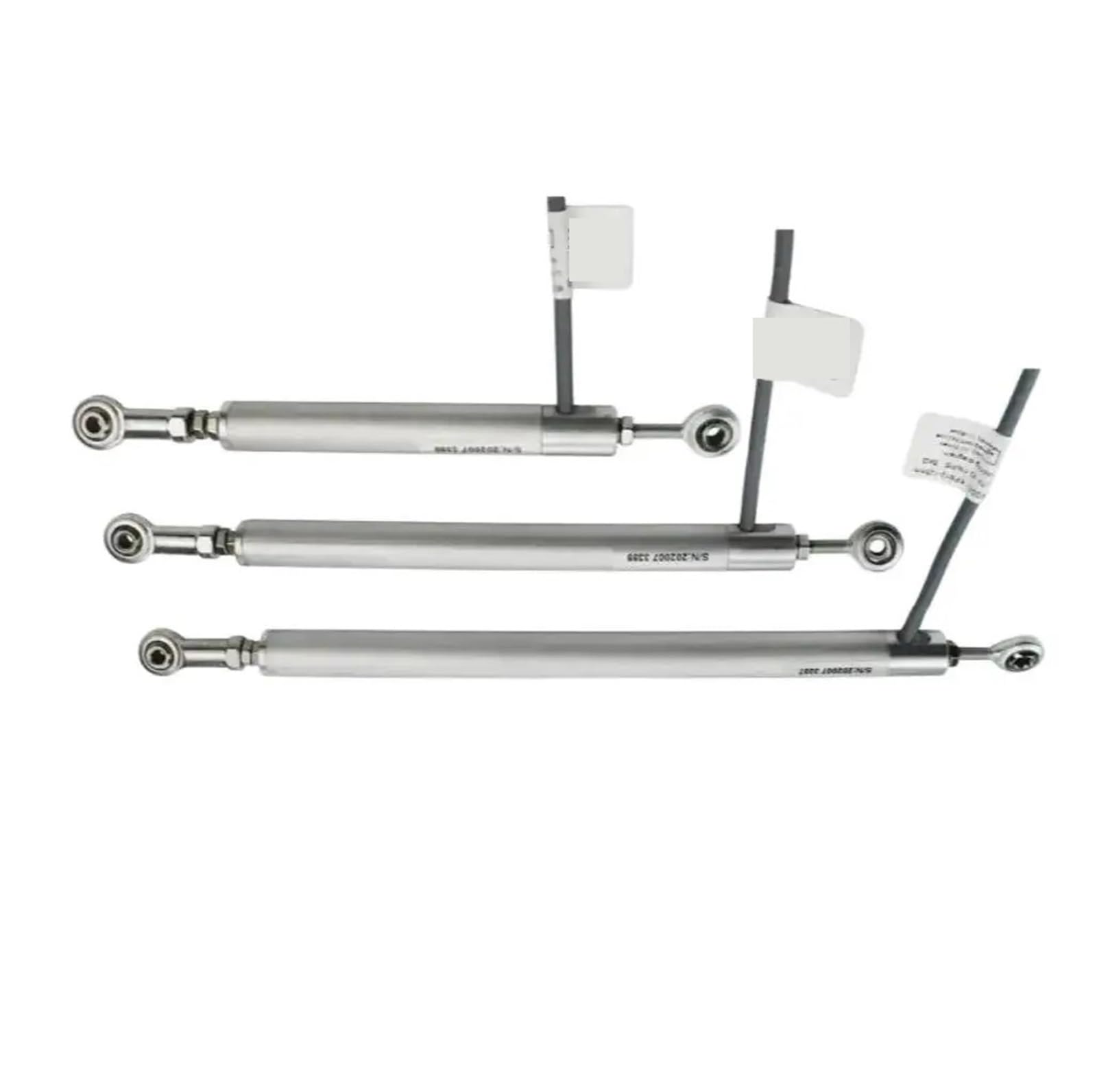 Sensores lineales, Transductor de Desplazamiento de potenciómetro Lineal, KPM12J, Sensor de Recorrido de 25-300 mm con rótula Bilateral Sensores de posición(100mm)