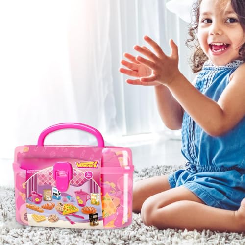 Accesorios de cocina de juguete Finge para niños con comida interactiva 2