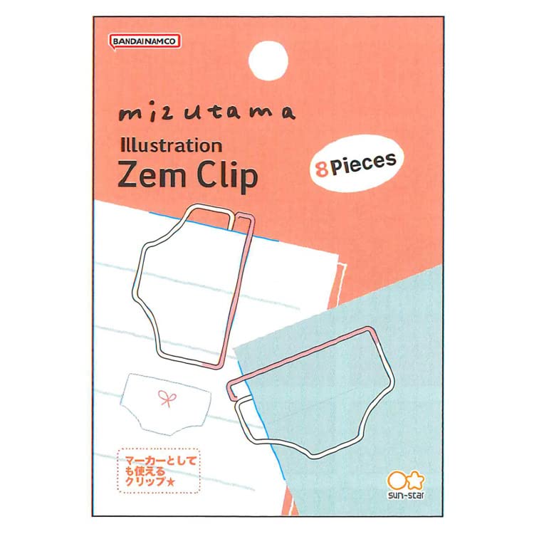Amazon | サンスター文具 mizutama クリップ イラスト