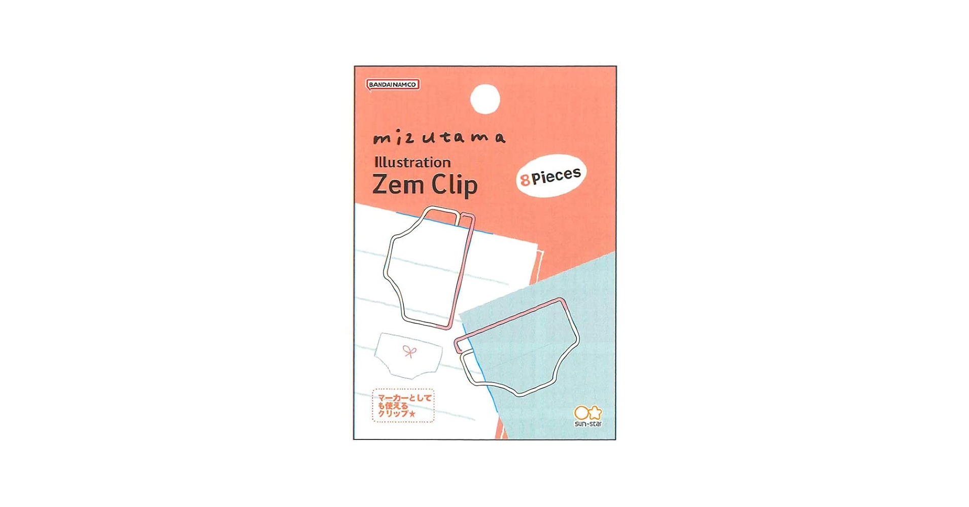 Amazon | サンスター文具 mizutama クリップ イラスト