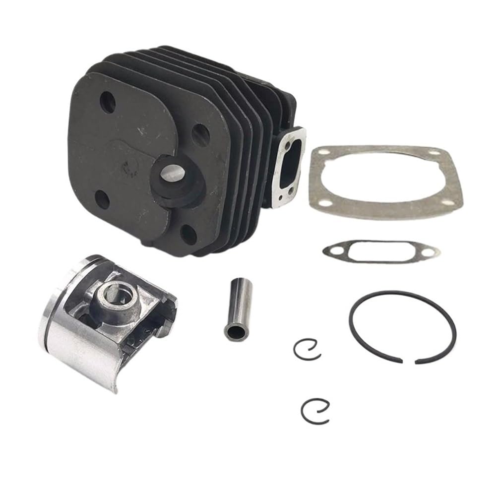 Kit de Cilindro y pistón de Repuesto Compatible para 61 Piezas de Herramientas de reparación de Motosierra y cortacésped