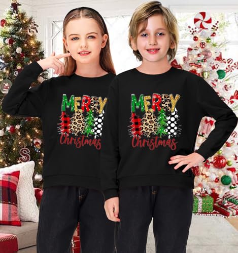 Remimi Unisex Kids Christmas Sweatshirt Long Sleeve Xmas Pullover Tops 3-14 Years 3 Remimi Unisex Kids Christmas Sweatshirt Long Sleeve Xmas Pullover Tops 3-14 Years - Image 4