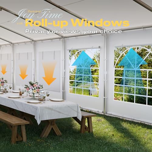 Image of Quictent Premium 20x40 Reinforced Heavy Duty Party Tent with 6 Storage Bags