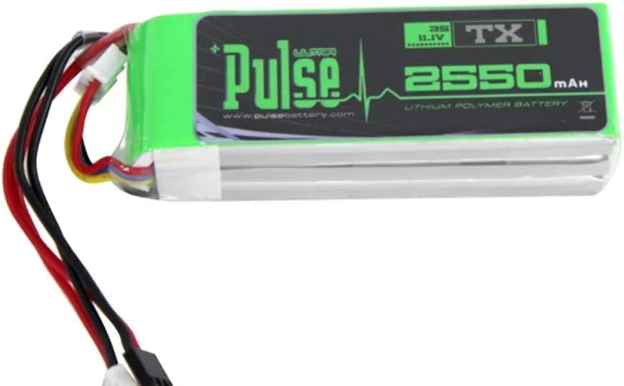 Pulse LIPO 2550mAh 11.1V (Transmitter Battery) - Ultra Power Series by Pulse