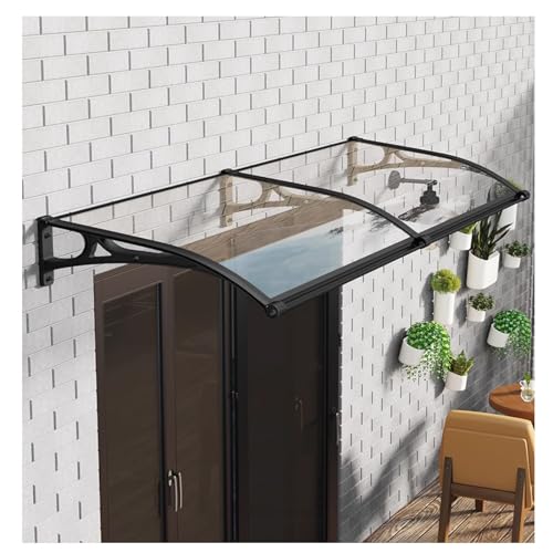 Toldo al Aire Libre para Jardín y Terrazas Cubierta de Aluminio de 120x380cm 2