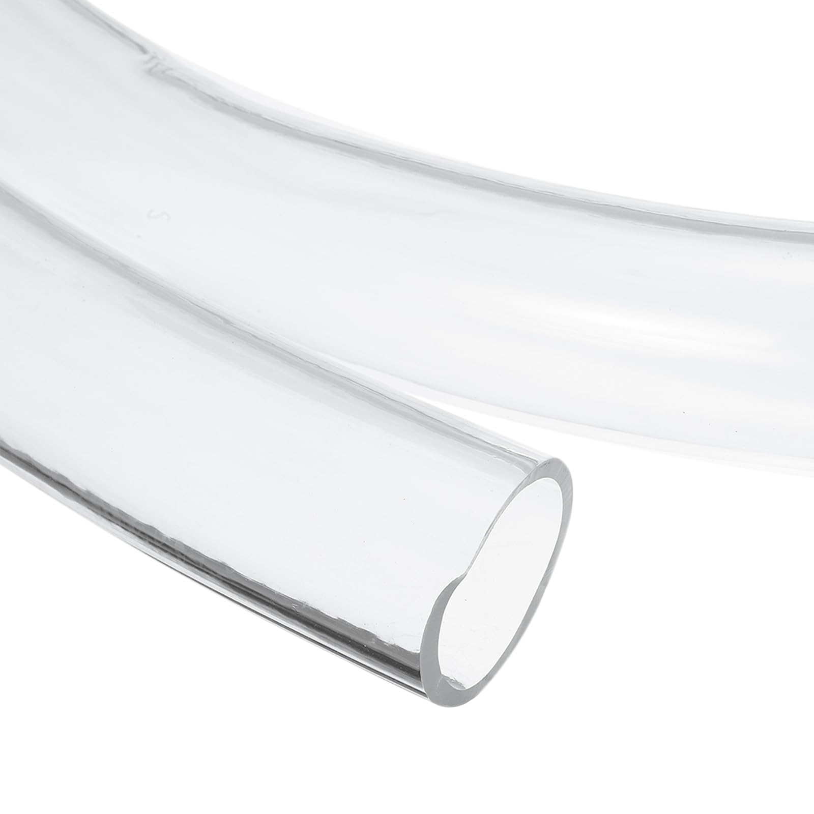 QUARKZMAN Tuyau PVC Transparent 30mm Diamètre Intérieur x 36mm Diamètre Extérieur - Léger 1.2m Vinyle Flexible Pour Transfert D'Air D'Huile D'Eau Irrigation Aquarium