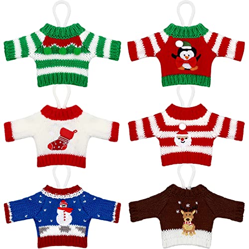 Ugly Sweater Ornaments for Christmas Tacky Sweater...