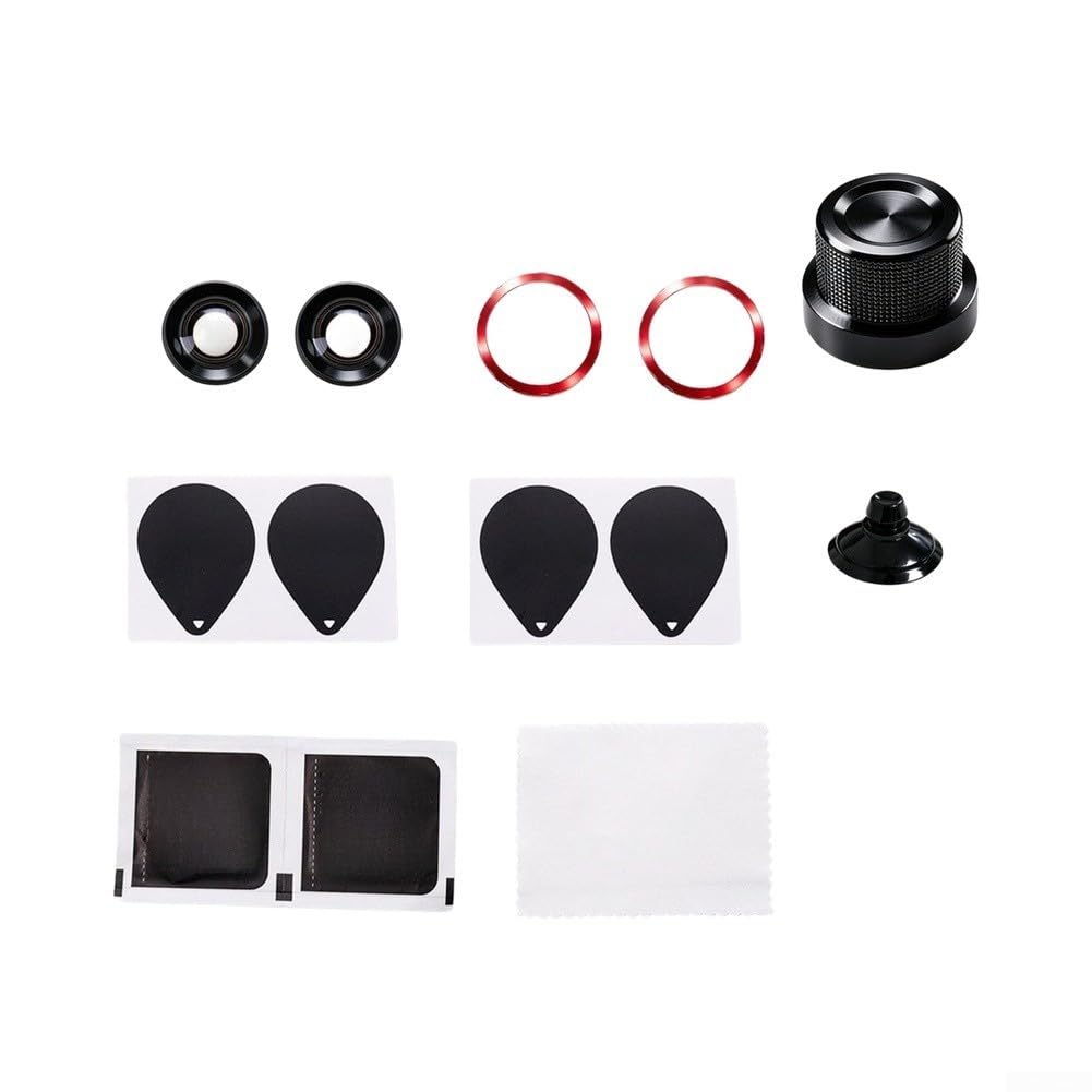Lente Sostituzione Vetro Premium per Osmo 360 II(Black+2set)