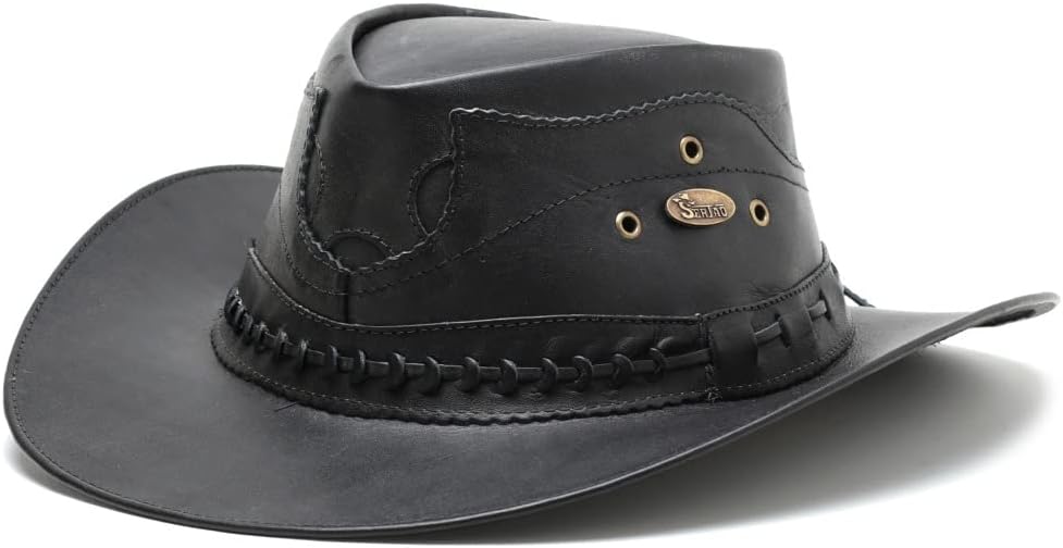 Chapéu Cowboy Texano De Couro Legitimo Masculino Preto CM SHOES em promoção! Veja a oferta e mais achadinhos de Bonés & Chapéus Hoje é o melhor dia para comprar Chapéu Cowboy Texano De Couro Legitimo Masculino Preto CM SHOES com aquele preço maroto! Promoção! Aproveite a oferta!