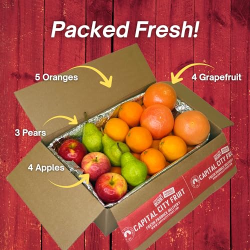 Image of Capital City Fruit Gourmet Fresh Mixed Fruit Gift Box (16 Piece)
