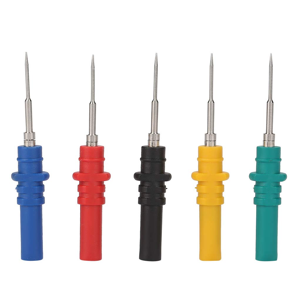 Oumefar Oscilloscope automobile Acupuncture Probe Non Destructive Pins Set Diagnostic Test Isolation Piercing Needle Repair Tools for Car Tester