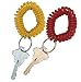 Custom Accessories 37758 Wrist Coil Key Chain, (Pack of 2)