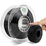 YOYI 1.75mm Flexible TPU Filament 3D Printer Filament Diameter Tolerance +/- 0.03 mm, 0.8KG Spool, 1.75 mm TPU Filament (Black)