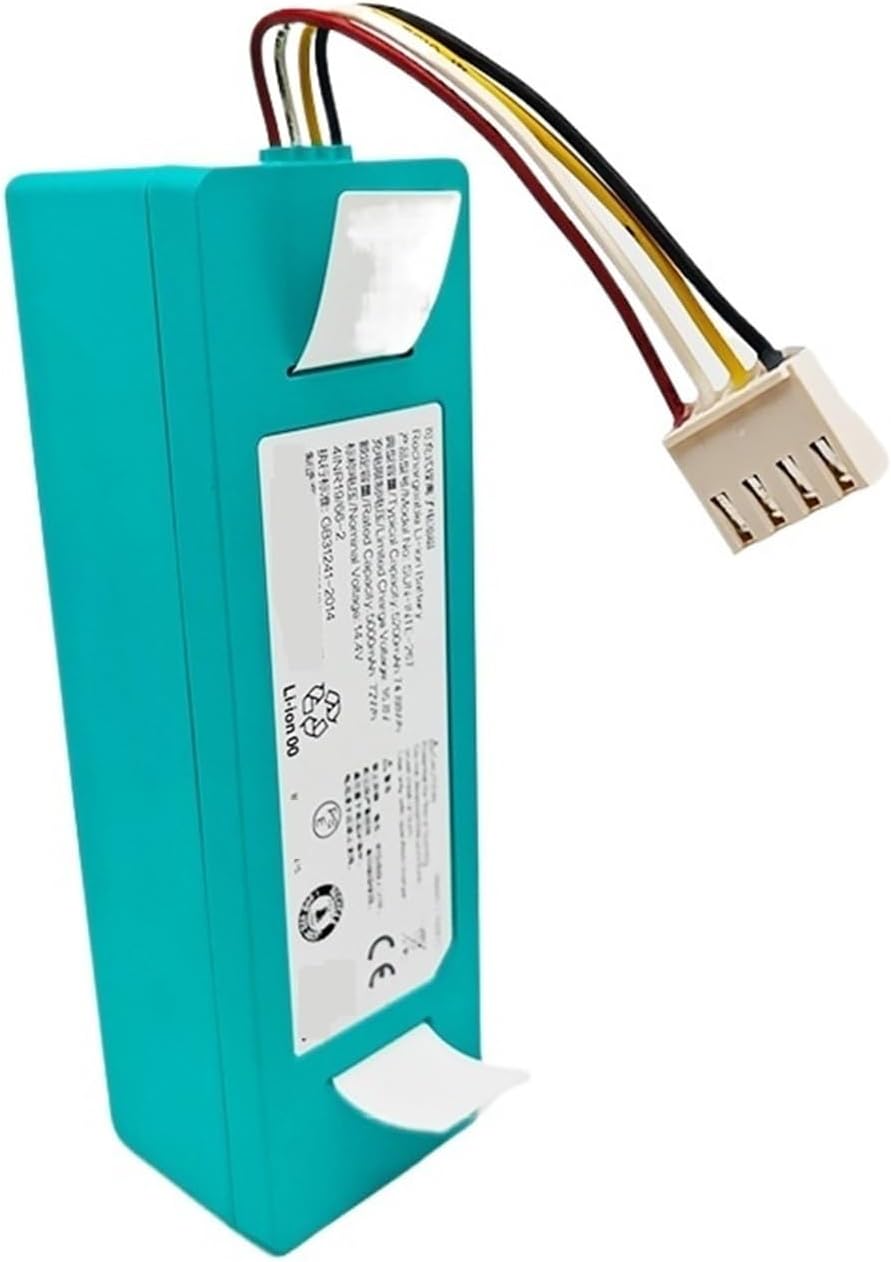 14.4V/5200mAh Vacuum Cleaner Battery。 Compatible for Trifo。 MAX-P/MAX-S/Emma/Lucy/Ollie Series。 Rechargeable Lithium Battery Accessories for Robot Vacuum Cleaner