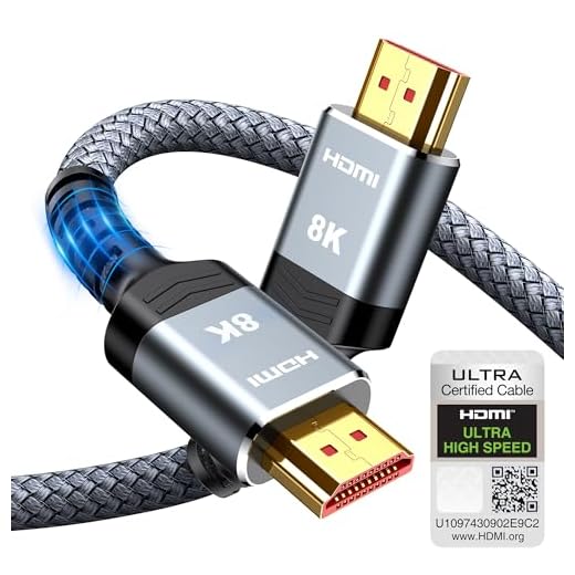 Ultra HD 8K HDMI Cable by Snowkids