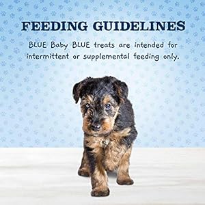   Blue-Buffalo-Baby-BLUE-Soft-Biscuits-with-DHA-Natural-Dog-Treats-for-Puppies-Great-for-Training-with-Chicken-Carrots-8-oz-Bag