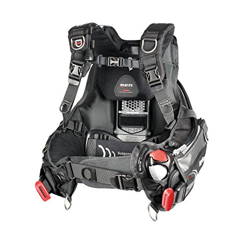 Mares Bcd Hybrid at Chaleco, Unisex, Negro (Negro), XS-S
