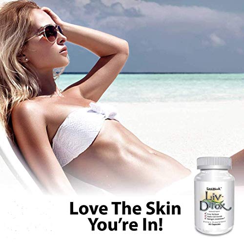 Liv D-Tox - 60 Capsules - Liver Detox and Cleanse Support Health Supplement, with Turmeric Root Extract, Milk Thristle, and Asparagus - Image 5