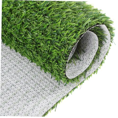 Tapis de sol extérieur drainage efficace Toddmomy avec pelouse synthétique durable