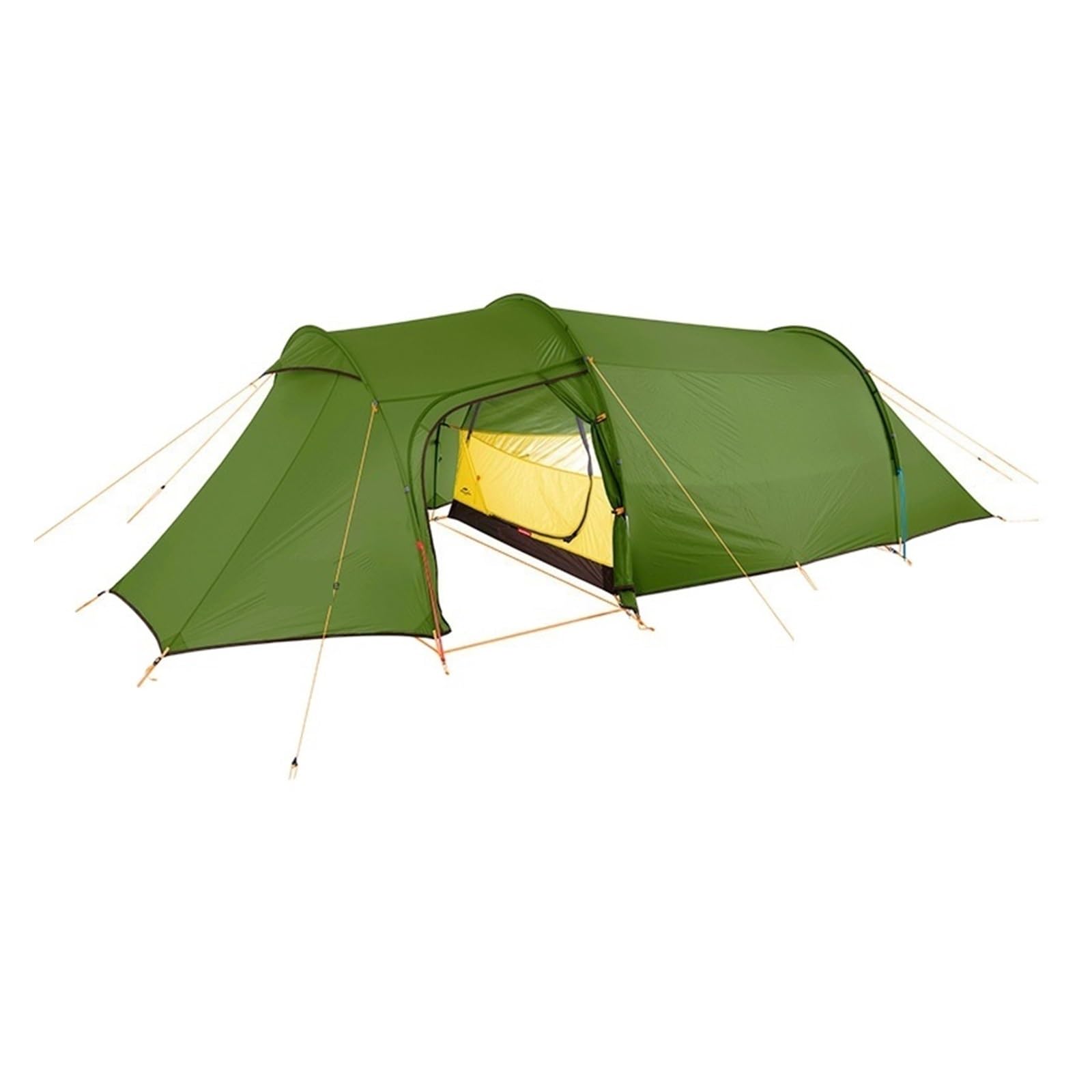 Namiot kempingowy Tunel Namiot kempingowy 3-4 osoby Ultralekki namiot rodzinny 4 pory roku 15D/20D40D Namiot z tkaniny Camping Piesze wycieczki Doskonała wentylacja