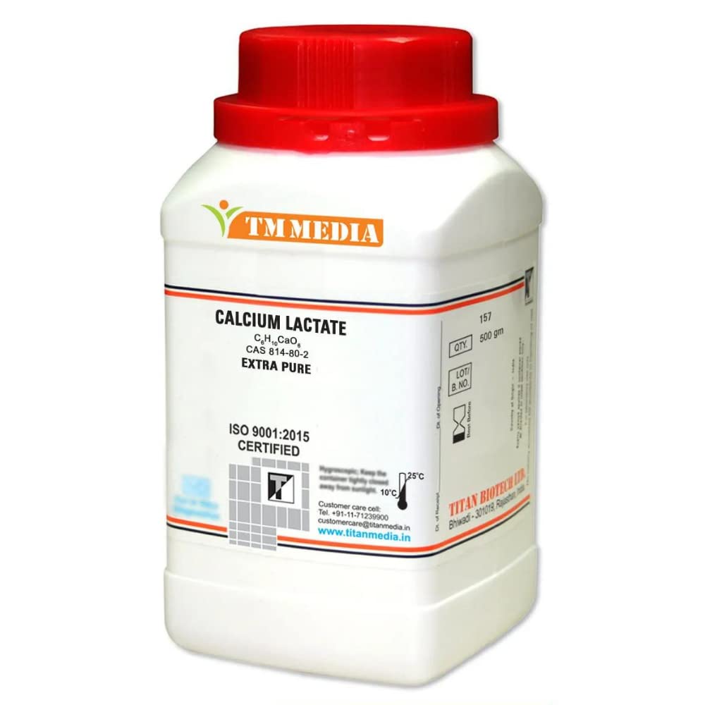 TM MEDIA CALCIUM LACTATE, EXTRA PURE - 500g-image-26