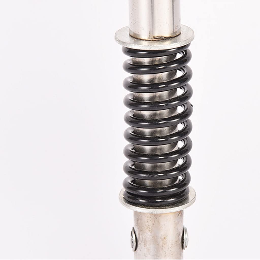 GCX- Muletas de Acero Inoxidable, muletas for Axilas for Ancianos, muletas Dobles telescópicas, muletas Dobles Ajustables for Adultos Firma