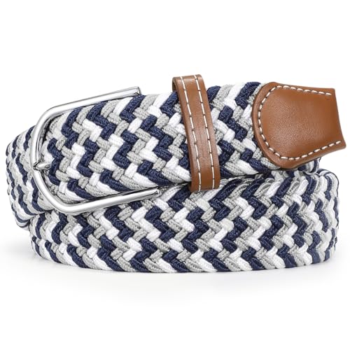 Braided Stretch Belt for Men