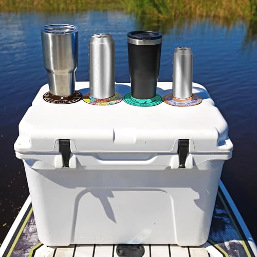 Image of Lil Sucker Suction Cup Holder - Universal Drink Holder for Paddle Board, Kayak, ATV & Boat - Clip-On Coffee, Anti-Spill - Never Spill a Sip Pack of 2