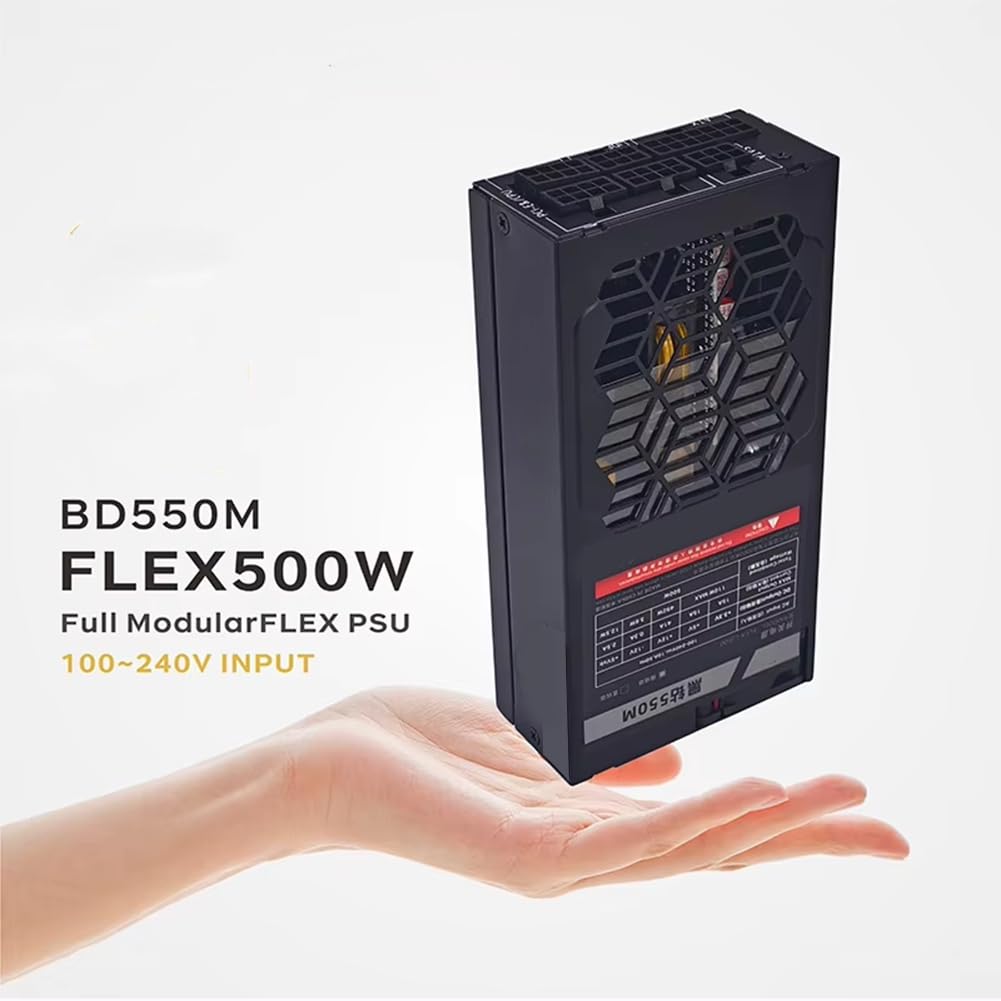 Alimentatore Modulare PC Flex-ATX 1U PSU 100-240V per ITX PC POS Nas Dock GPU