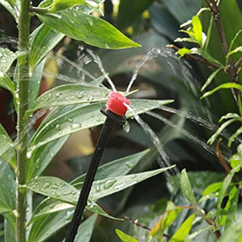 de Irrigação - de rega de 100 pés para plantas ao ar livre - Adequado para estufa, quintal, gramado,