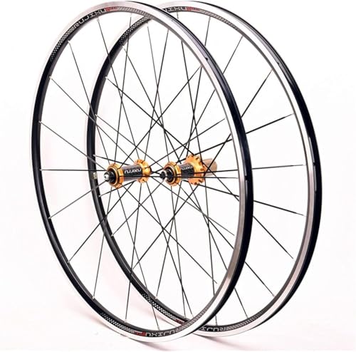 Roues de vélo de route 700C en carbone avec frein V pour cassettes 7 à 11 vitesses