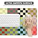 iCasso Checkered Desk Mat, Cute XXL Large Mouse Pad for Desk Cover, Anti-Slip Big Mousepad with Stitched Edges, Keyboard Mat for Computer Desktop Protector (Retro Checkered)