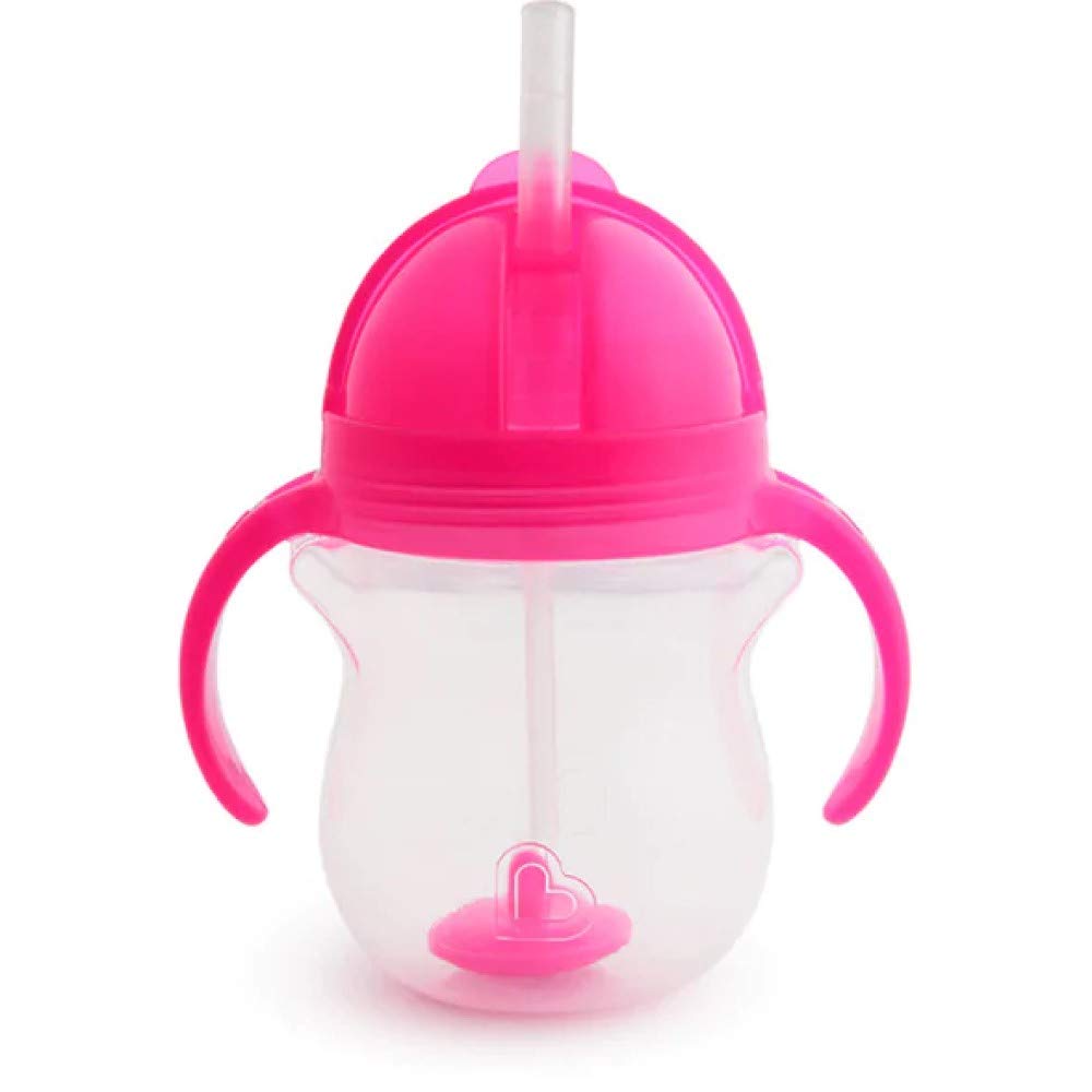 Munchkin Click Lock Taza de arrastre flexible con peso, los colores pueden variar 7 oz