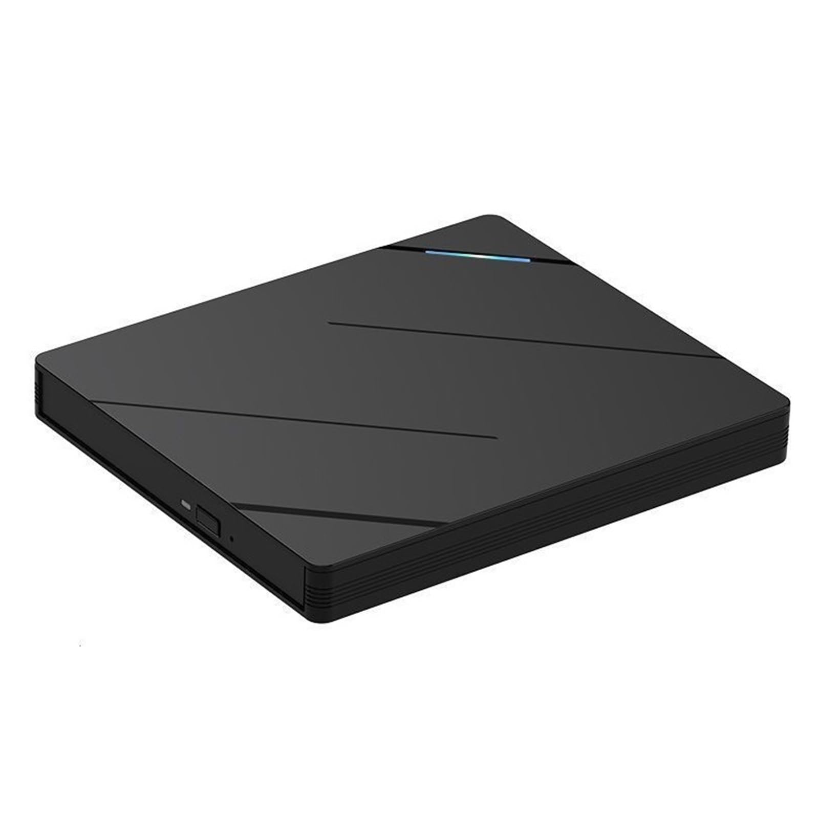 Lecteur Optique Externe Multifonction USB3.0 PC DVD-RW/CD Graveur D'ordinateur Support U Disque Carte TF(Blu-Ray Portable Optical Drive)