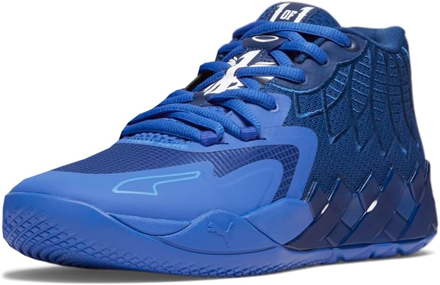 PUMA Mens Mb.01 Team Colors Basketball Sneakers Shoes - Blue