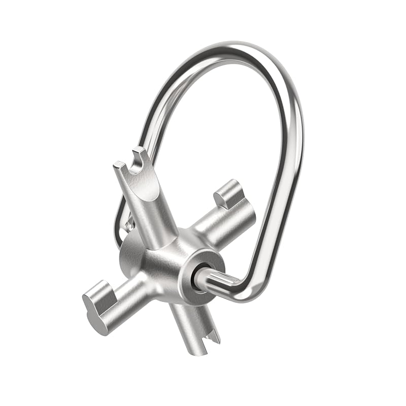 Chave 4 em 1 para Tampas de Segurança de Refrigerante HVAC 410A e R-22 Xinxinlin